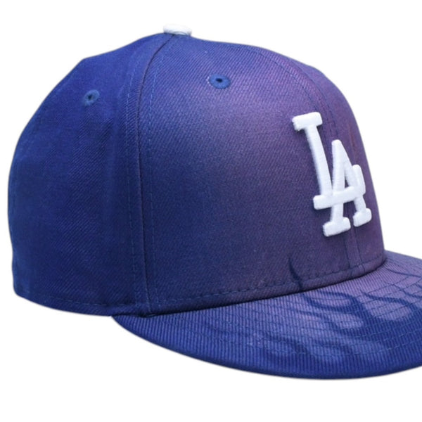 New and unused NEW ERA New Era Cap Los Angeles Dodgers Loso Custom Model One-of-a-kind Blue 59FIFTY Size 7 1/4 57.7cm Used 4a005536