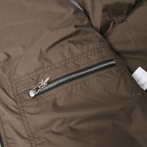 新品未使用 CHROME HEARTS クロムハーツ CH PLUS STIFF DOWN VEST CHプラス スティッフ ダウンベスト サイズM カーキ 総柄 中古 4a005510