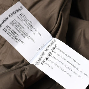 新品未使用 CHROME HEARTS クロムハーツ CH PLUS STIFF DOWN VEST CHプラス スティッフ ダウンベスト サイズM カーキ 総柄 中古 4a005510