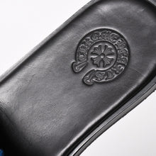 Load image into Gallery viewer, 新品未使用 CHROME HEARTS クロムハーツ CH SLIDE CHプラスパッチ ハラコサンダル サイズ42 マイアミ限定 ブルーチーター 中古 4a005516