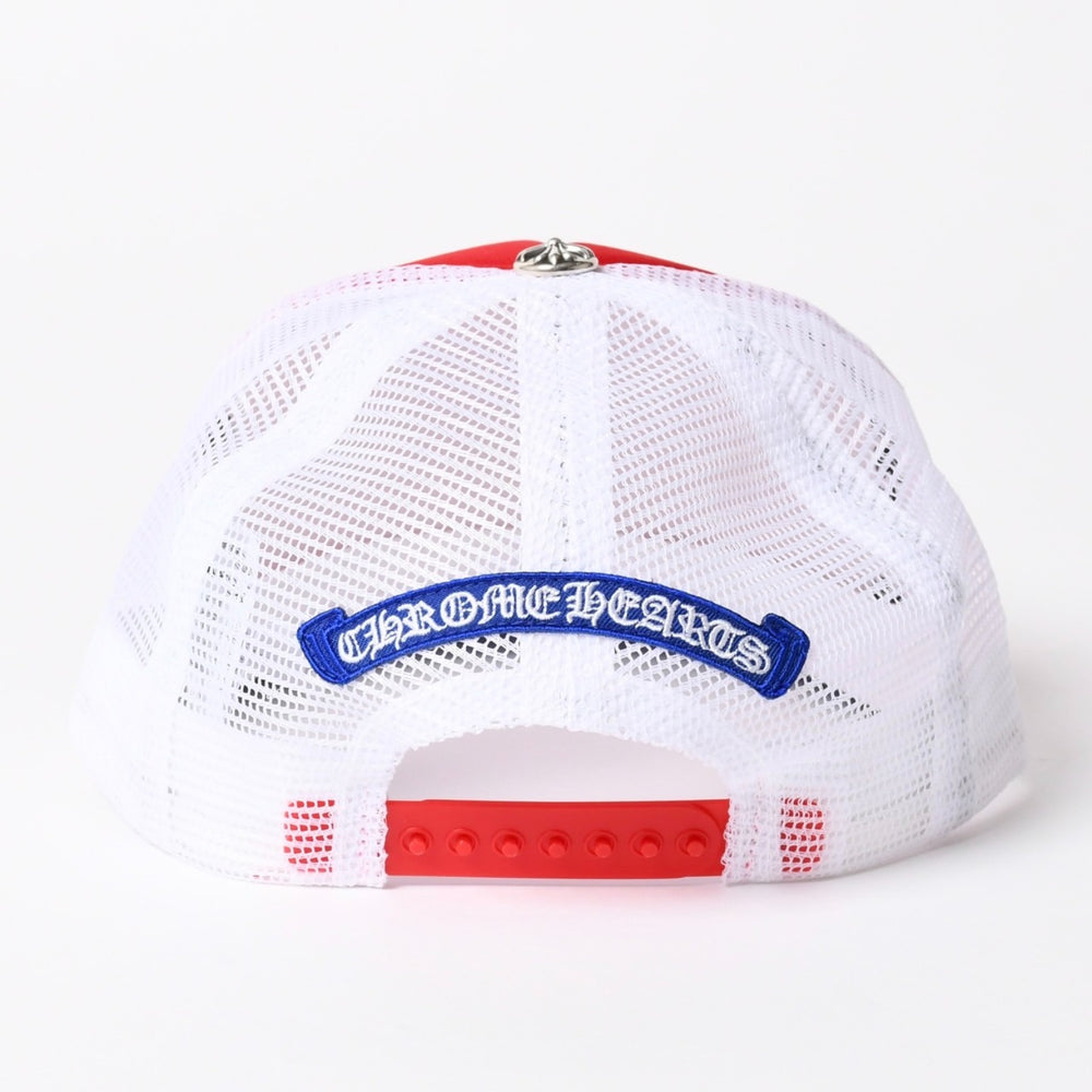 New and unused CHROME HEARTS 26SS TRUCKER CAP KING TACO Snapback Cap OS American Independence Day Used 4a005508