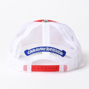 新品未使用 CHROME HEARTS クロムハーツ 26SS TRUCKER CAP KING TACO キングタコ スナップバックキャップ OS アメリカ独立記念 中古 4a005508