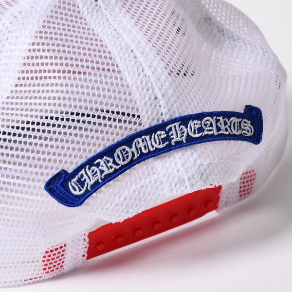 新品未使用 CHROME HEARTS クロムハーツ 26SS TRUCKER CAP KING TACO キングタコ スナップバックキャップ OS アメリカ独立記念 中古 4a005508