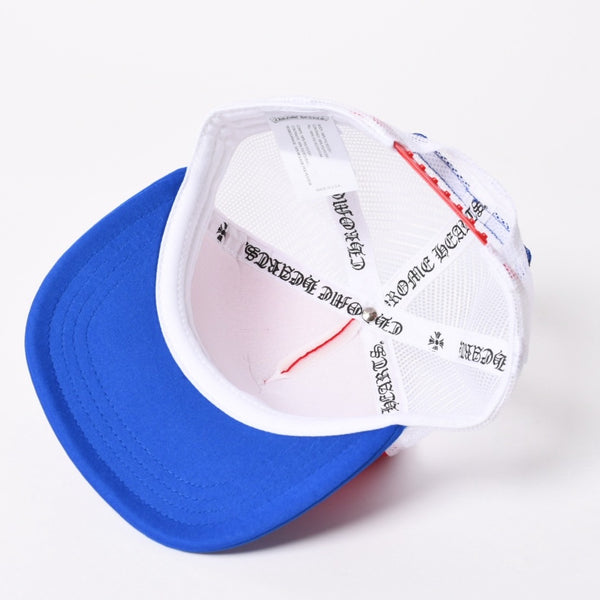 新品未使用 CHROME HEARTS クロムハーツ 26SS TRUCKER CAP KING TACO キングタコ スナップバックキャップ OS アメリカ独立記念 中古 4a005508