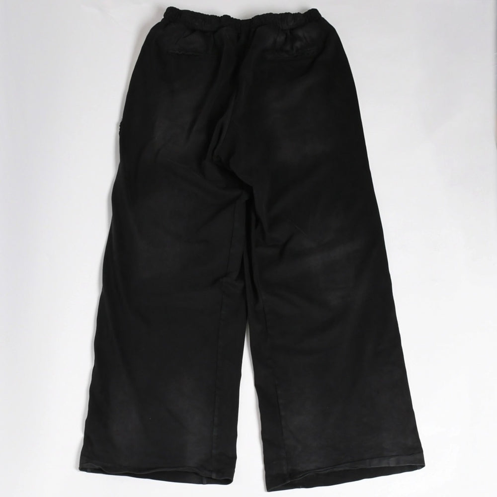424 Four Two Four STRIPPED RIPPED SWEATPANTS FF6SMT72AP Size M Black Good Condition Used 4a005523