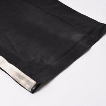 Load image into Gallery viewer, 424 フォートゥーフォー STRIPPED RIPPED SWEATPANTS ストリップト リプト スウェットパンツ FF6SMT72AP サイズM ブラック 美品 中古 4a005523