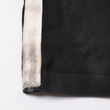 Load image into Gallery viewer, 424 フォートゥーフォー STRIPPED RIPPED SWEATPANTS ストリップト リプト スウェットパンツ FF6SMT72AP サイズM ブラック 美品 中古 4a005523