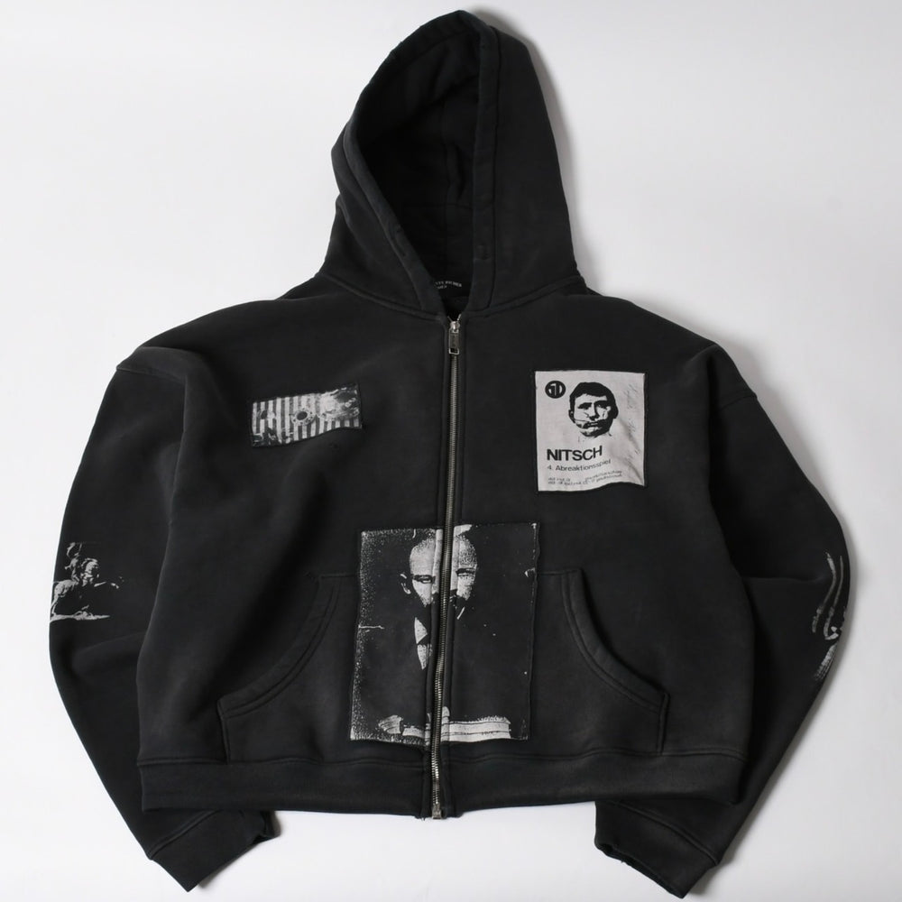 New and unused Enfants Riches Déprimés LENIN'S NAP TIME ASSEMBLAGE Hoodie 02-0525 Size S Used 4a005524