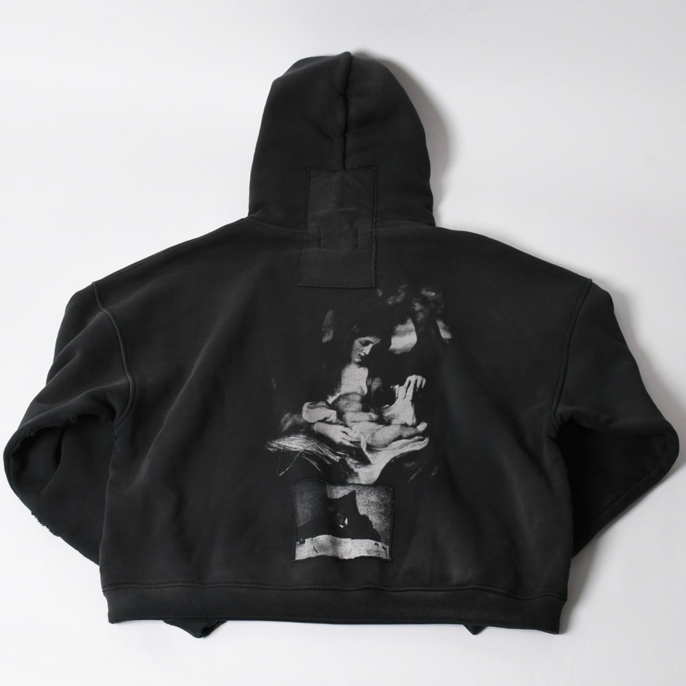 New and unused Enfants Riches Déprimés LENIN'S NAP TIME ASSEMBLAGE Hoodie 02-0525 Size S Used 4a005524