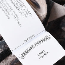 画像をギャラリービューアに読み込む, 新品未使用 CHROME HEARTS クロムハーツ All Over Cross Print Mesh Mini Skirt セメタリークロス シアーメッシュ生地 タイトミニスカート ブラック ブラウン Sサイズ 中古 4a005224