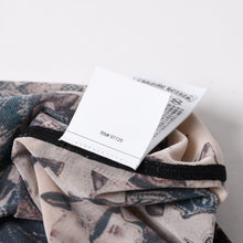 画像をギャラリービューアに読み込む, 新品未使用 CHROME HEARTS クロムハーツ All Over Cross Print Mesh Mini Skirt セメタリークロス シアーメッシュ生地 タイトミニスカート ブラック ブラウン Sサイズ 中古 4a005224