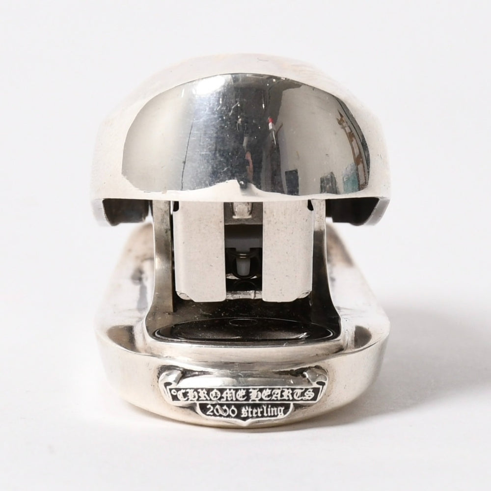 Very Good Condition CHROME HEARTS FLORAL CROSS STAPLER Floral Cross Stapler Weight approx. 156.58g Sterling Silver Used 4a005188