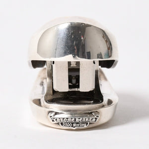 極美品 CHROME HEARTS クロムハーツ FLORAL CROSS STAPLER フローラルクロス ホッチキス 重量約156.58g スターリングシルバー 中古 4a005188