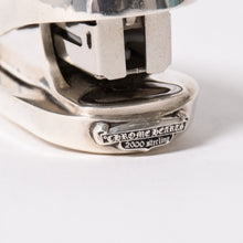 画像をギャラリービューアに読み込む, 極美品 CHROME HEARTS クロムハーツ FLORAL CROSS STAPLER フローラルクロス ホッチキス 重量約156.58g スターリングシルバー 中古 4a005188