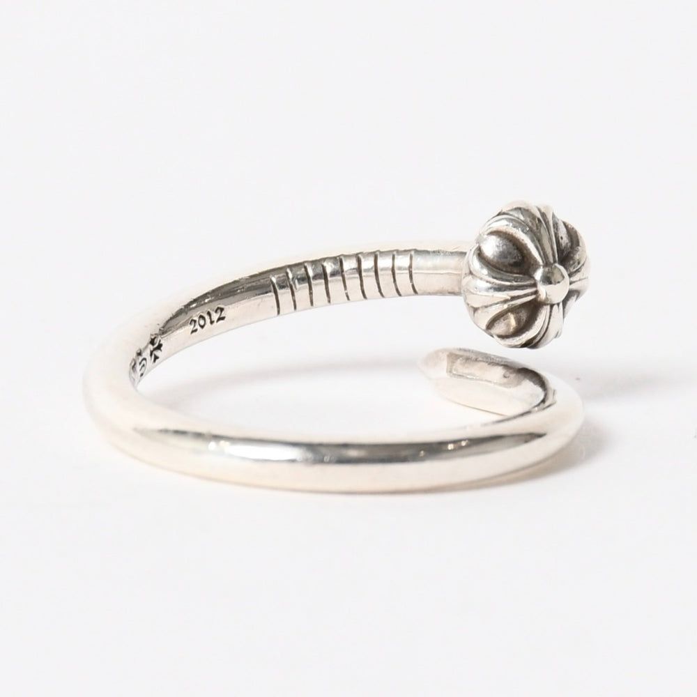 Very good condition CHROME HEARTS RNG NAIL W/CROSS BALL Nail cross ball ring Weight approx. 7.19g Size 21 Silver 925 Used 4a005174