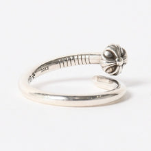 画像をギャラリービューアに読み込む, 極美品 CHROME HEARTS クロムハーツ RNG NAIL W/CROSS BALL ネイル クロスボールリング 重量約7.19g サイズ21号 シルバー925 中古 4a005174