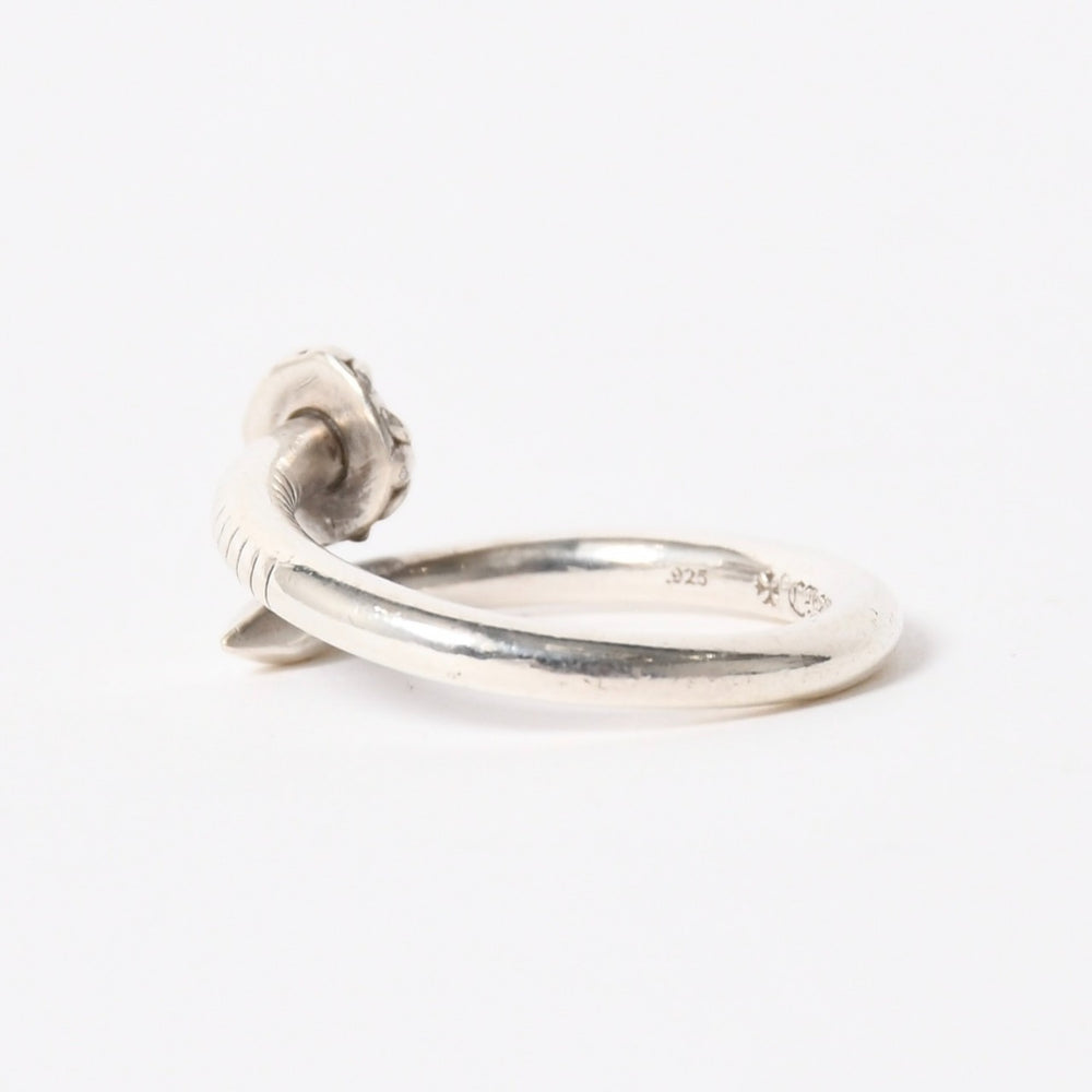Very good condition CHROME HEARTS RNG NAIL W/CROSS BALL Nail cross ball ring Weight approx. 7.19g Size 21 Silver 925 Used 4a005174