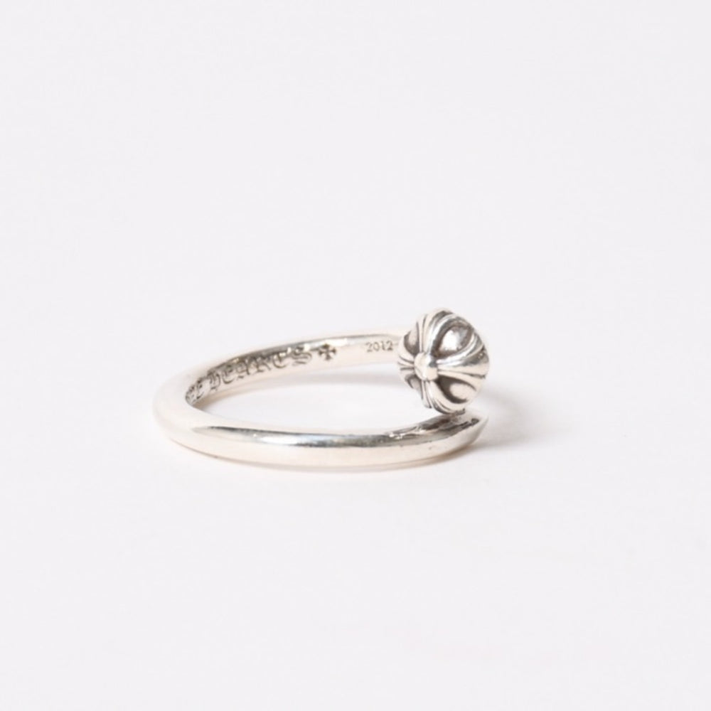 Very good condition CHROME HEARTS RNG NAIL W/CROSS BALL Nail cross ball ring Weight approx. 7.19g Size 21 Silver 925 Used 4a005174