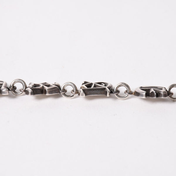 CHROME HEARTS クロムハーツ スペルアウト ウォレットチェーン ロング 2クリップ 重量約216.83g 全長約63cm 美品 中古 4a005222