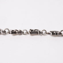 画像をギャラリービューアに読み込む, CHROME HEARTS クロムハーツ スペルアウト ウォレットチェーン ロング 2クリップ 重量約216.83g 全長約63cm 美品 中古 4a005222