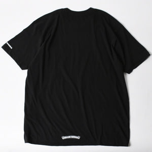 New and unused item CHROME HEARTS Short sleeve T-shirt Size XL Neck logo Old English Black Used 4a005505