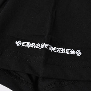 New and unused item CHROME HEARTS Short sleeve T-shirt Size XL Neck logo Old English Black Used 4a005505