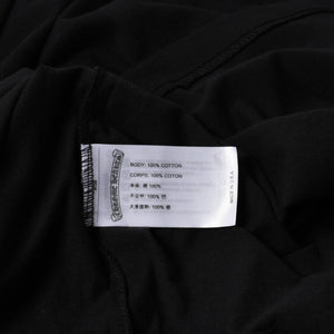 New and unused item CHROME HEARTS Short sleeve T-shirt Size XL Neck logo Old English Black Used 4a005505