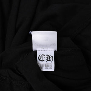 New and unused item CHROME HEARTS Short sleeve T-shirt Size XL Neck logo Old English Black Used 4a005505