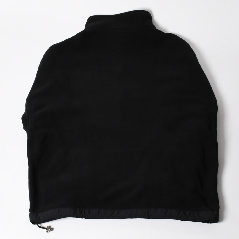 新品未使用品 CHROME HEARTS クロムハーツ Y NOT ワイノット ハーフジップフリース サイズL CHプラスパッチ ブラック シルバー925 中古 4a005506
