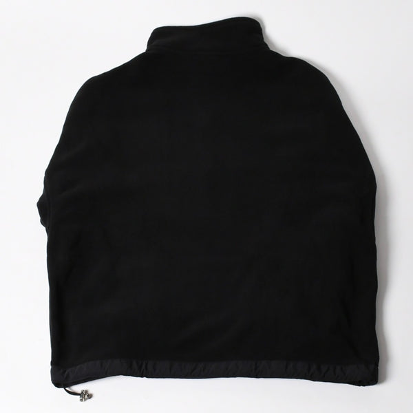 新品未使用品 CHROME HEARTS クロムハーツ Y NOT ワイノット ハーフジップフリース サイズL CHプラスパッチ ブラック シルバー925 中古 4a005506
