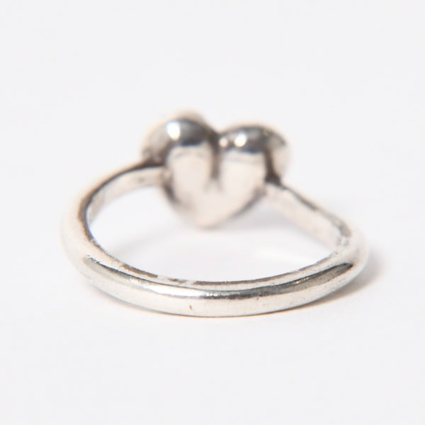 CHROME HEARTS クロムハーツ RING BUBBLEGUM HEART バブルガム ハートリング 重量約2.33g サイズ3号 シルバー925 美品 中古 4a005490