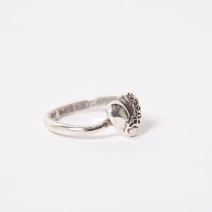 CHROME HEARTS クロムハーツ RING BUBBLEGUM HEART バブルガム ハートリング 重量約2.33g サイズ3号 シルバー925 美品 中古 4a005490