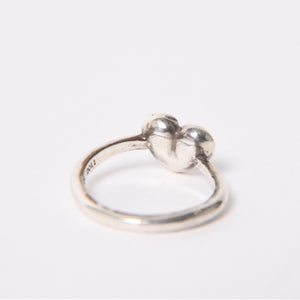 CHROME HEARTS クロムハーツ RING BUBBLEGUM HEART バブルガム ハートリング 重量約2.33g サイズ3号 シルバー925 美品 中古 4a005490