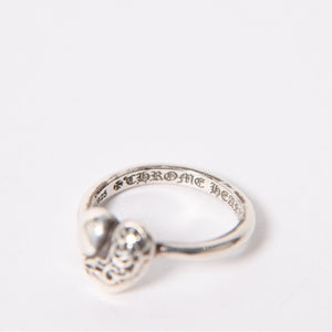 CHROME HEARTS クロムハーツ RING BUBBLEGUM HEART バブルガム ハートリング 重量約2.33g サイズ3号 シルバー925 美品 中古 4a005490