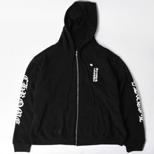 画像をギャラリービューアに読み込む, 新品未使用 CHROME HEARTS クロムハーツ ダブルフェイス ジップアップフーディー パーカー サイズXL オールドイングリッシュ 新型 中古 4a005509