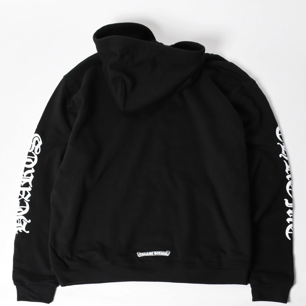 New and unused CHROME HEARTS Double Face Zip Up Hoodie Parka Size XL Old English New Used 4a005509