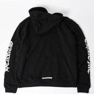 新品未使用 CHROME HEARTS クロムハーツ ダブルフェイス ジップアップフーディー パーカー サイズXL オールドイングリッシュ 新型 中古 4a005509