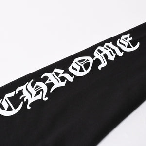 新品未使用 CHROME HEARTS クロムハーツ ダブルフェイス ジップアップフーディー パーカー サイズXL オールドイングリッシュ 新型 中古 4a005509
