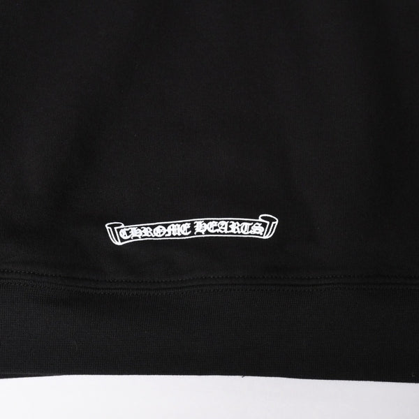新品未使用 CHROME HEARTS クロムハーツ ダブルフェイス ジップアップフーディー パーカー サイズXL オールドイングリッシュ 新型 中古 4a005509