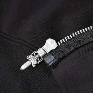 新品未使用 CHROME HEARTS クロムハーツ ダブルフェイス ジップアップフーディー パーカー サイズXL オールドイングリッシュ 新型 中古 4a005509