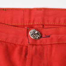 画像をギャラリービューアに読み込む, 極美品 CHROME HEARTS クロムハーツ デニムパンツ サイズ36 ラージCHクロスパッチ セメタリークロスパッチ 18パッチ Levi's 中古 4a005539