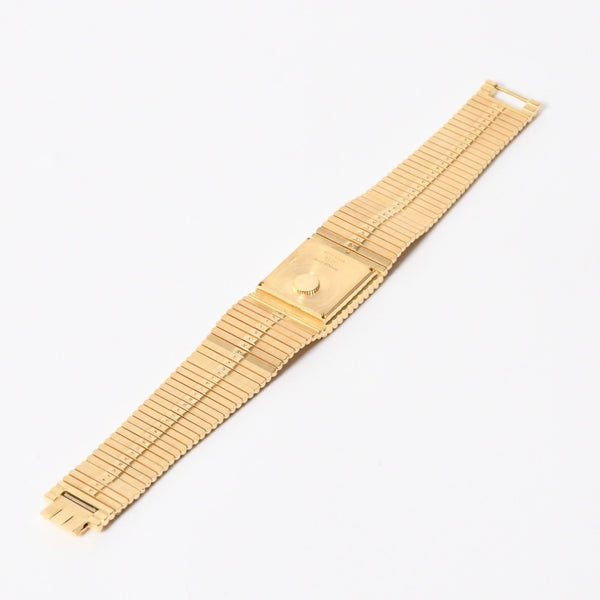 PIEGET ピアジェ POLO ポロ 腕時計 7131C516 重量約142.57g エンペラドール QZ 18KYG 750刻印 ゴールド文字盤 美品 中古 4a003722