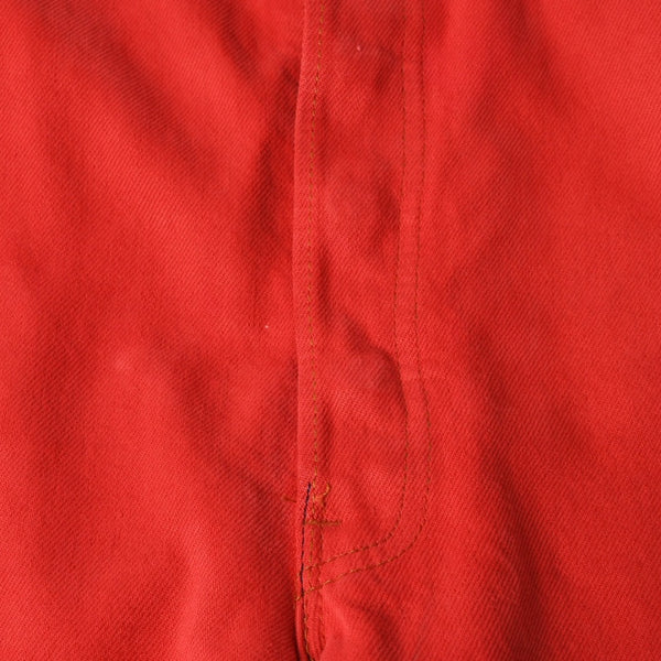 極美品 CHROME HEARTS クロムハーツ デニムパンツ リーバイス サイズ36 ラージCHクロスパッチ セメタリークロスパッチ 18パッチ Levi's 中古 4a005539