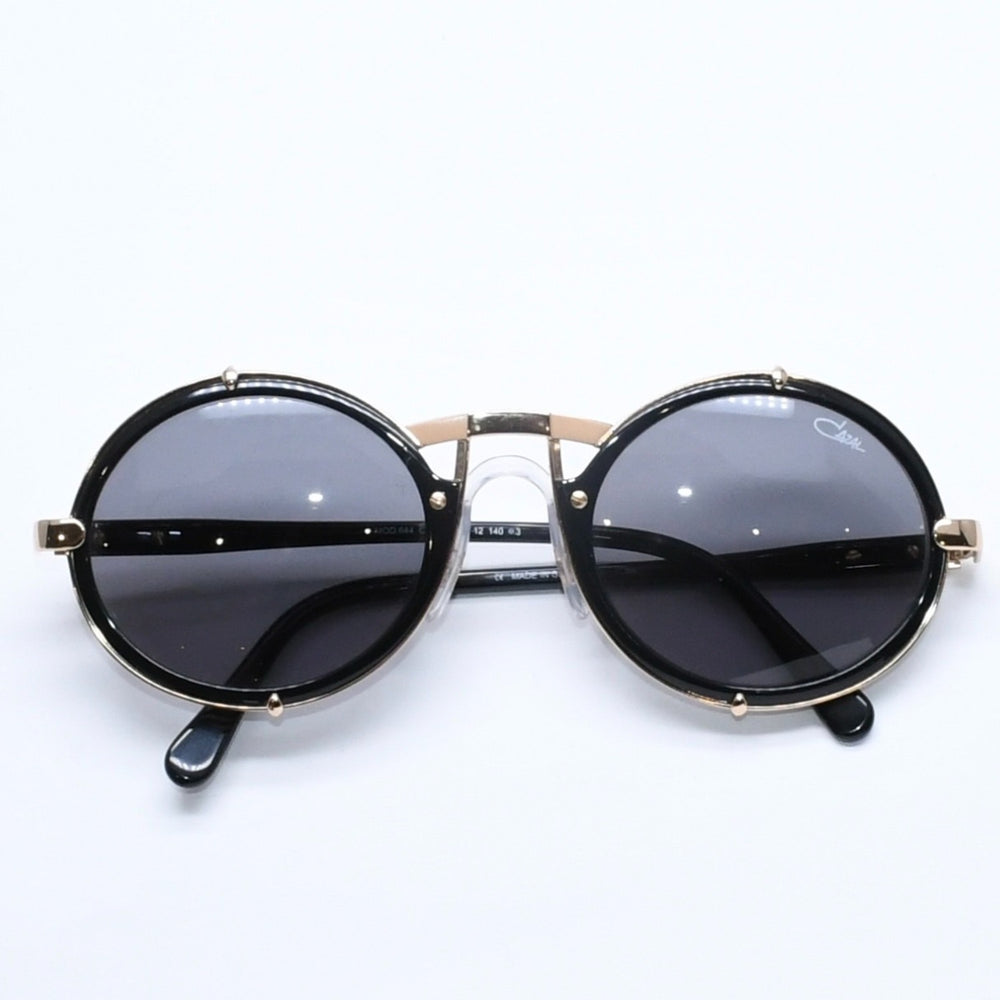 CAZAL カザール サングラス レジェンズ MOD.644 メタル アセテート ブラック ゴールド金具 サイズ53◻︎12 140 美品 中古 4a005545