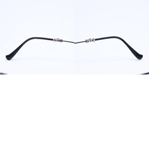 Very Good Condition CHROME HEARTS PILLS 3 Glasses Silver 925 55☐20-144 Eyewear Floral CH Plus Square Black Silver Hardware Used 4a005585