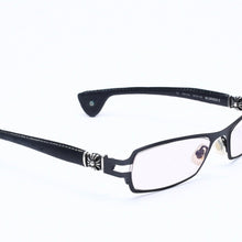 Load image into Gallery viewer, CHROME HEARTS クロムハーツ M.DIVER 2 CHプラステンプル レザーサングラス アイウェア シルバー925 美品 中古 4a005600