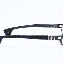 Load image into Gallery viewer, CHROME HEARTS クロムハーツ M.DIVER 2 CHプラステンプル レザーサングラス アイウェア シルバー925 美品 中古 4a005600