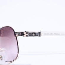画像をギャラリービューアに読み込む, 極美品 CHROME HEARTS クロムハーツ BABY BEAST ベイビービースト ティアドロップ サングラス ホワイト ゴールド 中古 4a005590