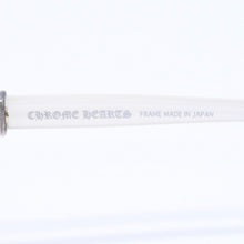 画像をギャラリービューアに読み込む, 極美品 CHROME HEARTS クロムハーツ BABY BEAST ベイビービースト ティアドロップ サングラス ホワイト ゴールド 中古 4a005590