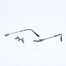 画像をギャラリービューアに読み込む, 極美品 CHROME HEARTS クロムハーツ PILLS 3 メガネ シルバー925 55☐20-144 アイウェア フローラル CHプラス スクエア ブラック シルバー金具 中古 4a005585